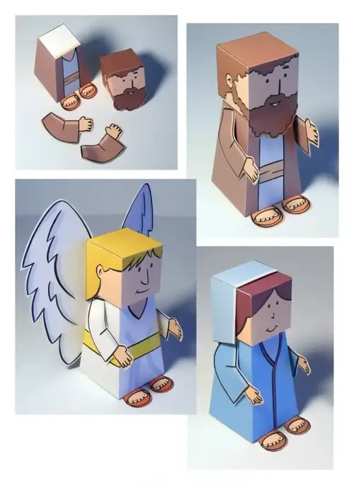 Personagens bíblicos montados — exemplo 5
