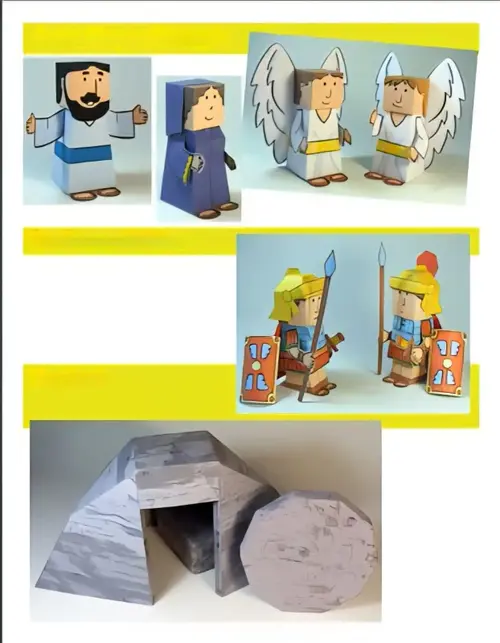 Personagens bíblicos montados — exemplo 6